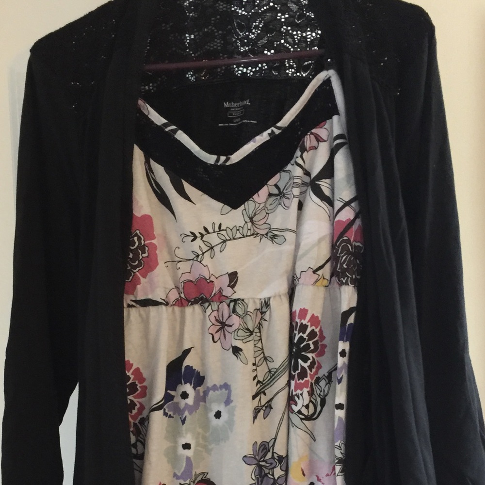 Motherhood Maternity Nursing Nightgown And robe